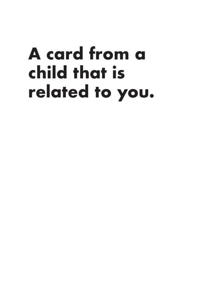 card from Father's Day Card 12828 created by OBJECTABLES