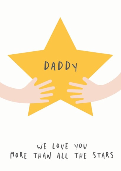 daddy love Father's Day Card 10629 created by Studio 9