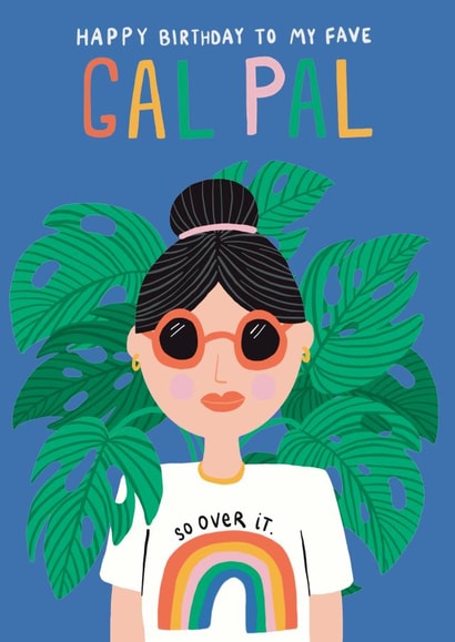 Fave Gal Pal Birthday Card created by Jessica Harvey