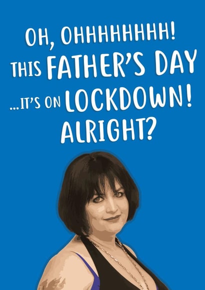 nessa Gavin and stacey Father's Day Card 33609 created by @linesbehind