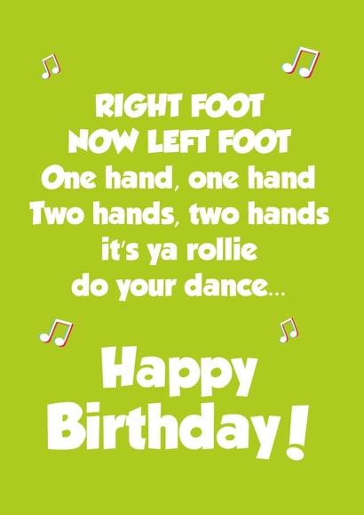 tiktok onehandtwohand Birthday Card 17853 created by Tickled Pink