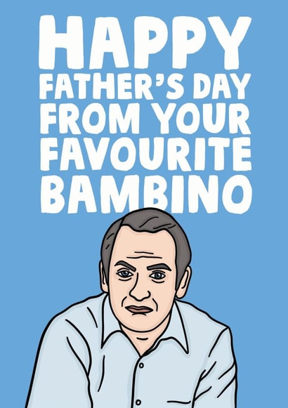 Martin Friday Night Dinner Father's Day card 1001 created by Studio Doodles