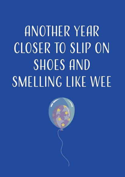 slip on Birthday Card 16105 created by Jess Harrison