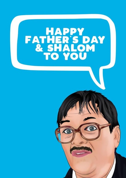 Jim Friday Night Dinner Father's Day card created by Filthy Sentiments
