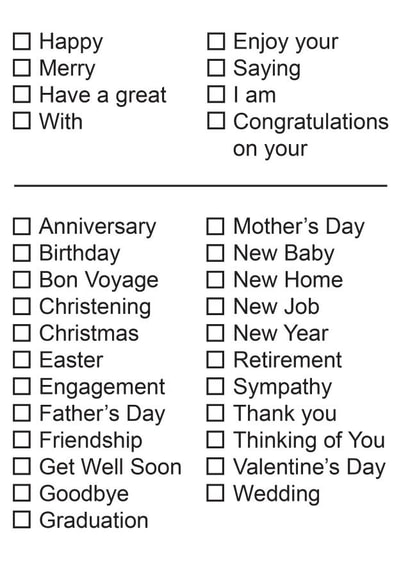 Multiple selection design created by Orca 87
