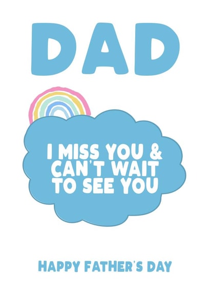 dad miss Father's Day Card 30580 created by Filthy Sentiments