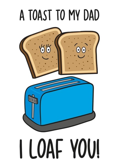 Toast To My Dad Card created by TeePee Creations