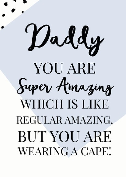daddy amazing Father's Day Card 31481 created by Oh So Serendipity
