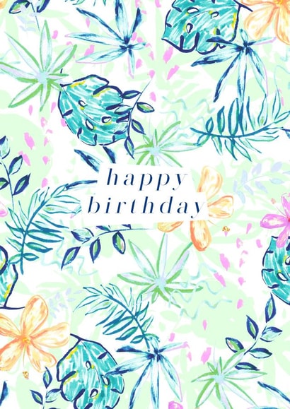 jungle tropical Card 30251 created by Sophie Wade