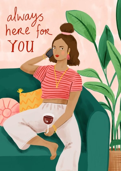 distance are you ok Thinking of you Card 18141 created by Carla Ellis