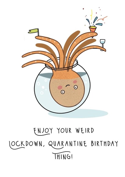 birthday funny Birthday Card 28061 created by Louise Wright