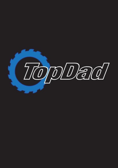 Top Dad Father's Day card created by The Cake Thief