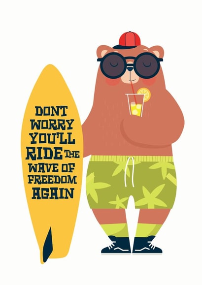 Don't worry Isolation Just because Card 18205 created by Pixie Brown