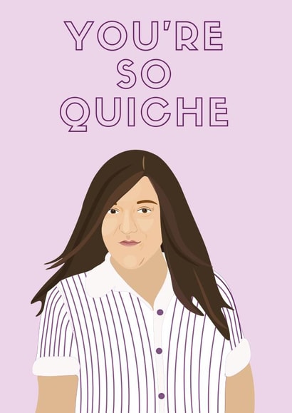 quiche ja'mie Anniversary Card 17469 created by TEA Designs