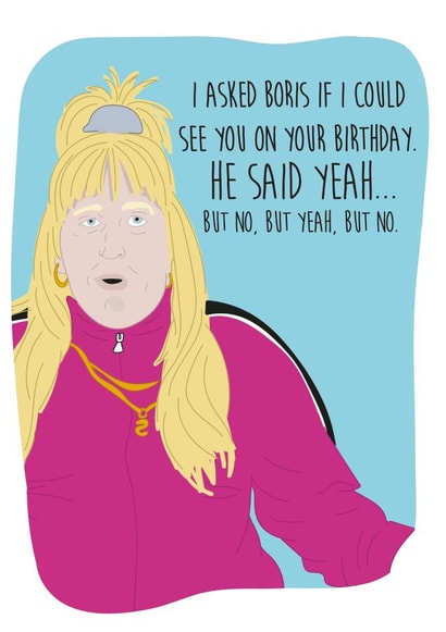 Boris Johnson speech Card 40383 created by I Made A Card