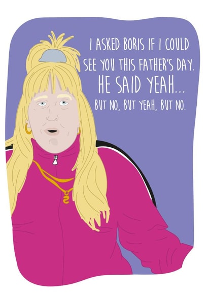 Little Britain Father's Day card created by I Made A Card