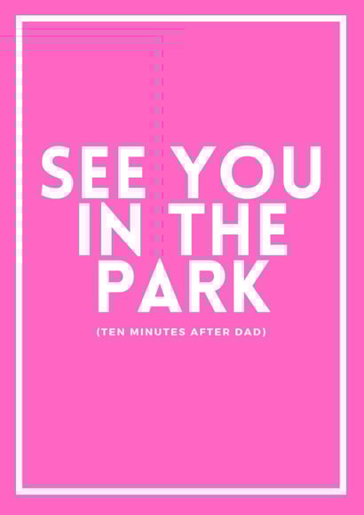 see you Birthday Card 42463 created by Holland & Best