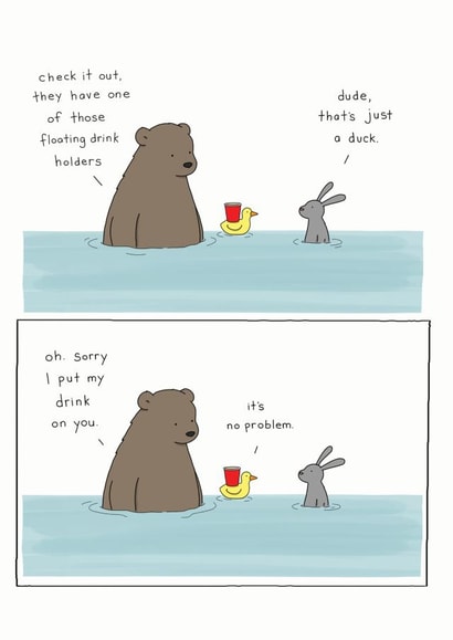 liz climo Birthday Card 6677 created by Redback Cards