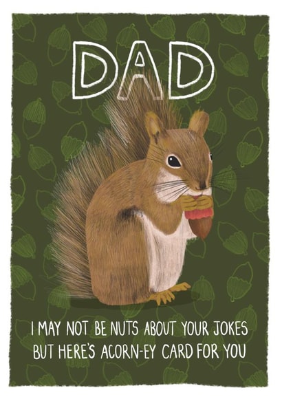 Funny Dad Pun Birthday Card created by Made by Burbs