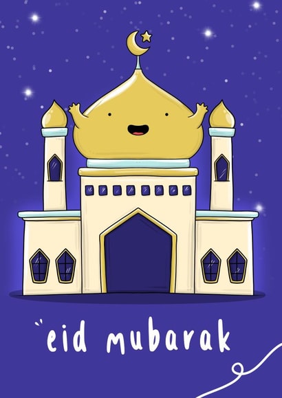 eid eid mubarak Card 17798 created by The Tipsy Turtle