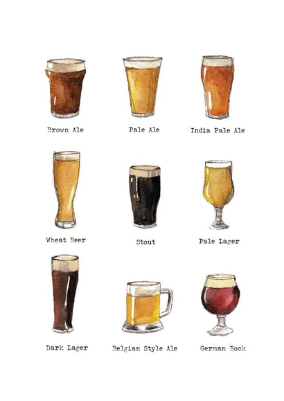 beer pale Father's Day Card 42920 created by Brooke Marie