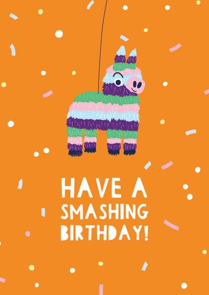 smashing birthday Birthday Card 10796 created by Zoe Spry