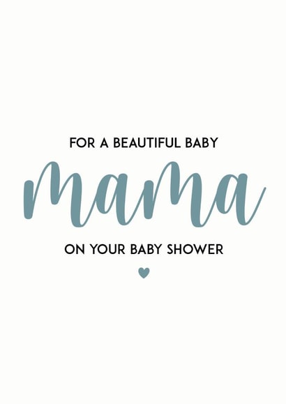 baby shower New Baby Card 18275 created by PERSNL