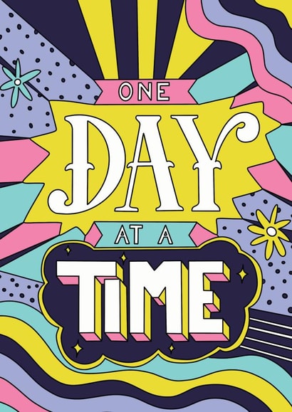 One day at a time created by Fab Bab