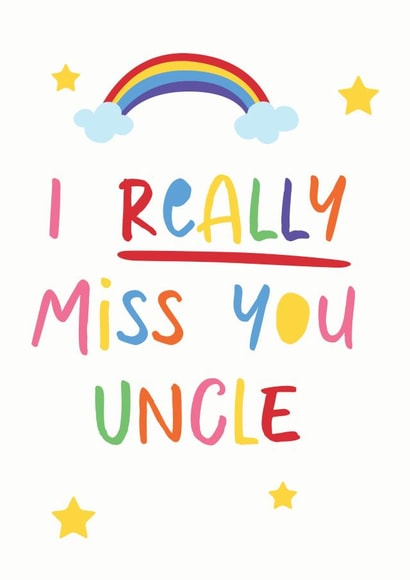 uncle male Just because Card 4818 created by Hello Fridays Studio