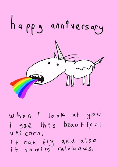 anniversary funny Anniversary Card 16899 created by Tiger Fluff