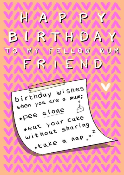 Mum friend Birthday Card 18294 created by Sophie Parker