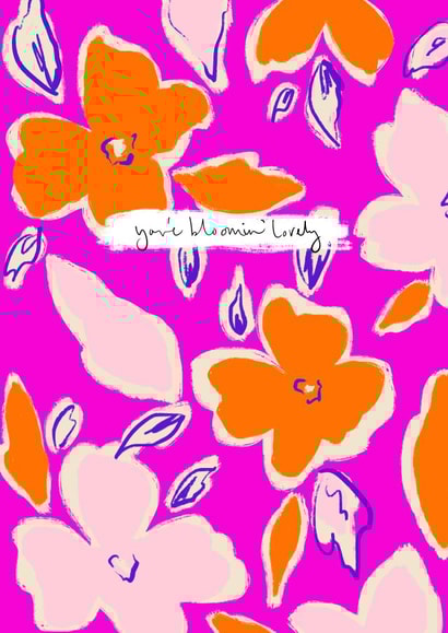 lovely floral Card 30254 created by Sophie Wade