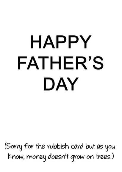 dad male Father's Day Card 13936 created by Sachy Cards