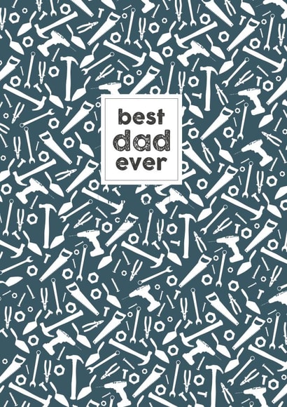 dad best Father's Day Card 37765 created by Cinnamon Aitch