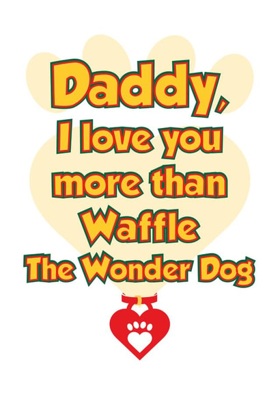 Daddy Love Father's Day Card 42579 created by Tickled Pink
