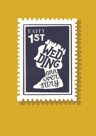 adult 1 Anniversary Card 16341 created by Made by Burbs