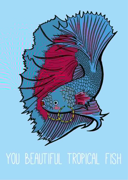 you beautiful Just Because Card 18292 created by Sarah Potter