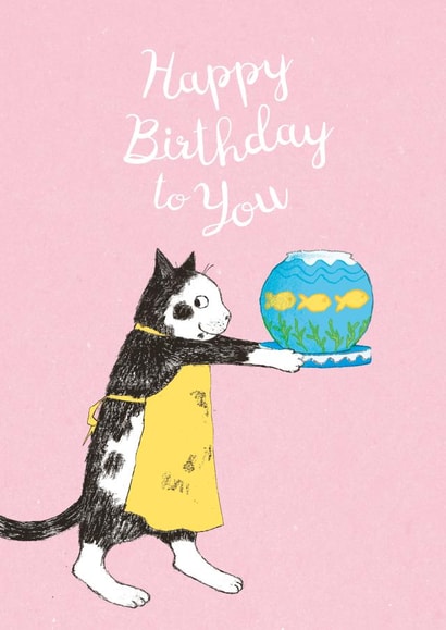 Fun Cat Birthday Card created by Paper Bird