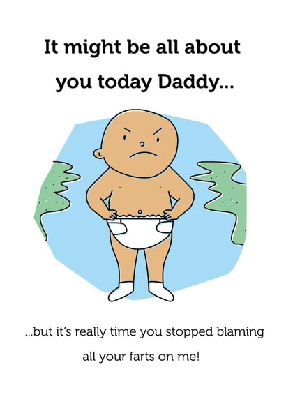 first father's day 1st father's day Father's Day Card 18368 created by Kim&Tonic