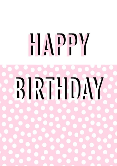 pink celebrate Birthday Card 18354 created by Cardi C