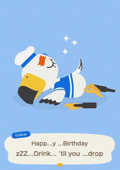 animal crossing Birthday Card 11696 created by Rishi