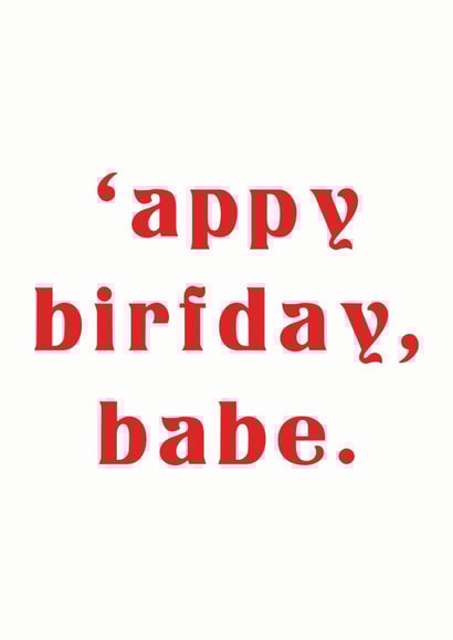 birthday londoner Card 42956 created by Paper + Pasture