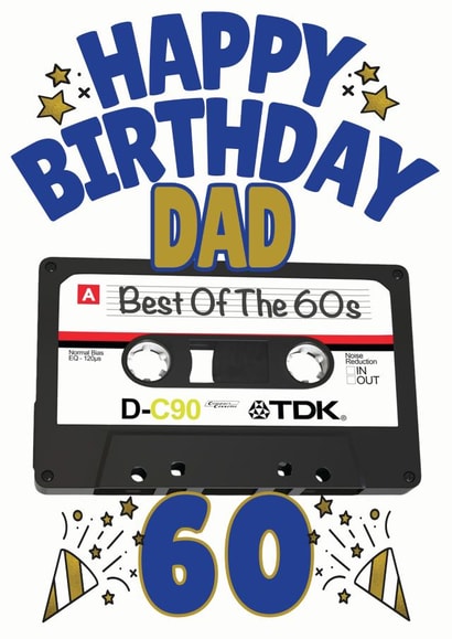 adult 60 Birthday Card 13065 created by ShortRound888