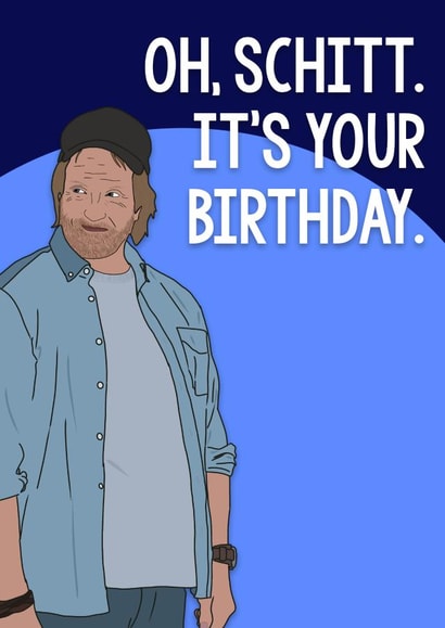 roland schitt schitts creek Birthday Card 12951 created by Pink + Pip