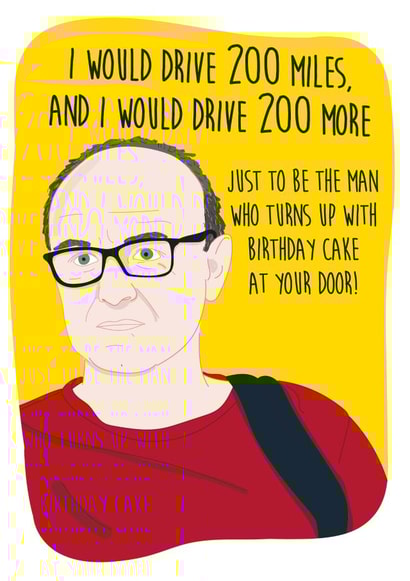 Politics Dominic Cummings Birthday Card 40384 created by I Made A Card