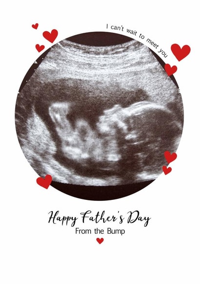 from-the-bump pc Father's Day Personalised Photo Card 18519 created by thortful Designs