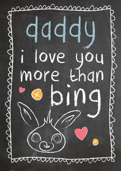 DADDY CHALK Father's Day Card 15206 created by Mad Philomena