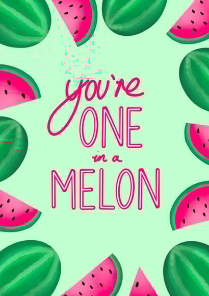 One in a melon melon Card 41502 created by Ashleigh Walker