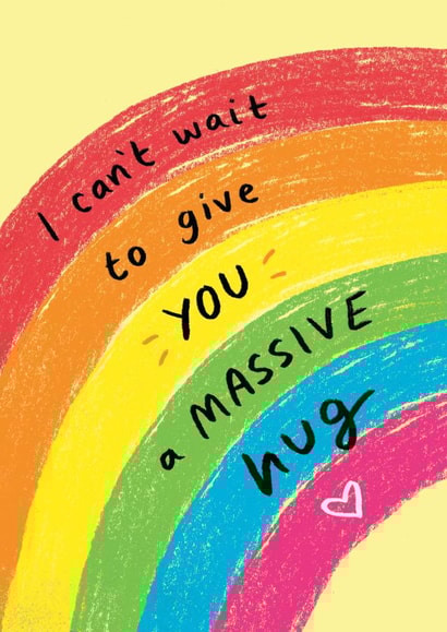 massive hug Just because Card 22324 created by Bethany Christou