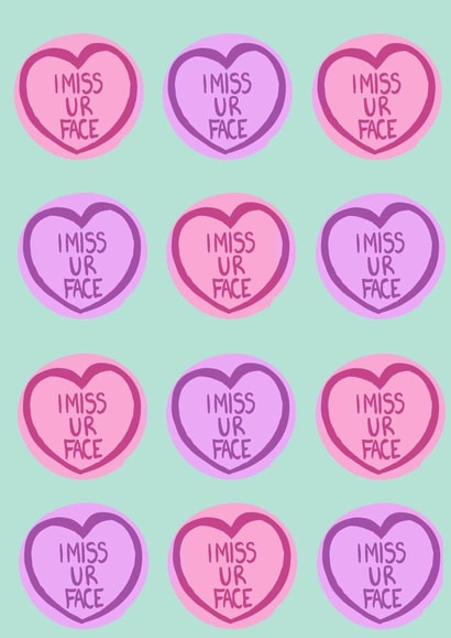 miss your Just because Card 17864 created by Izzy Farnhell